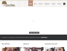 Tablet Screenshot of greatplainsnursing.com